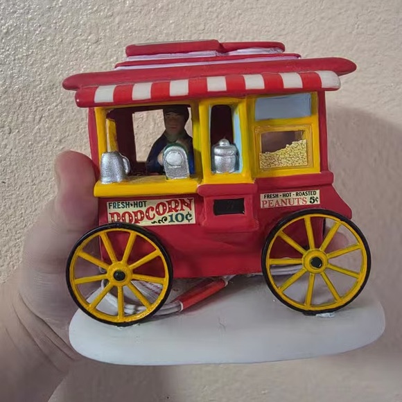 Other - Vintage Style Popcorn Cart Playset